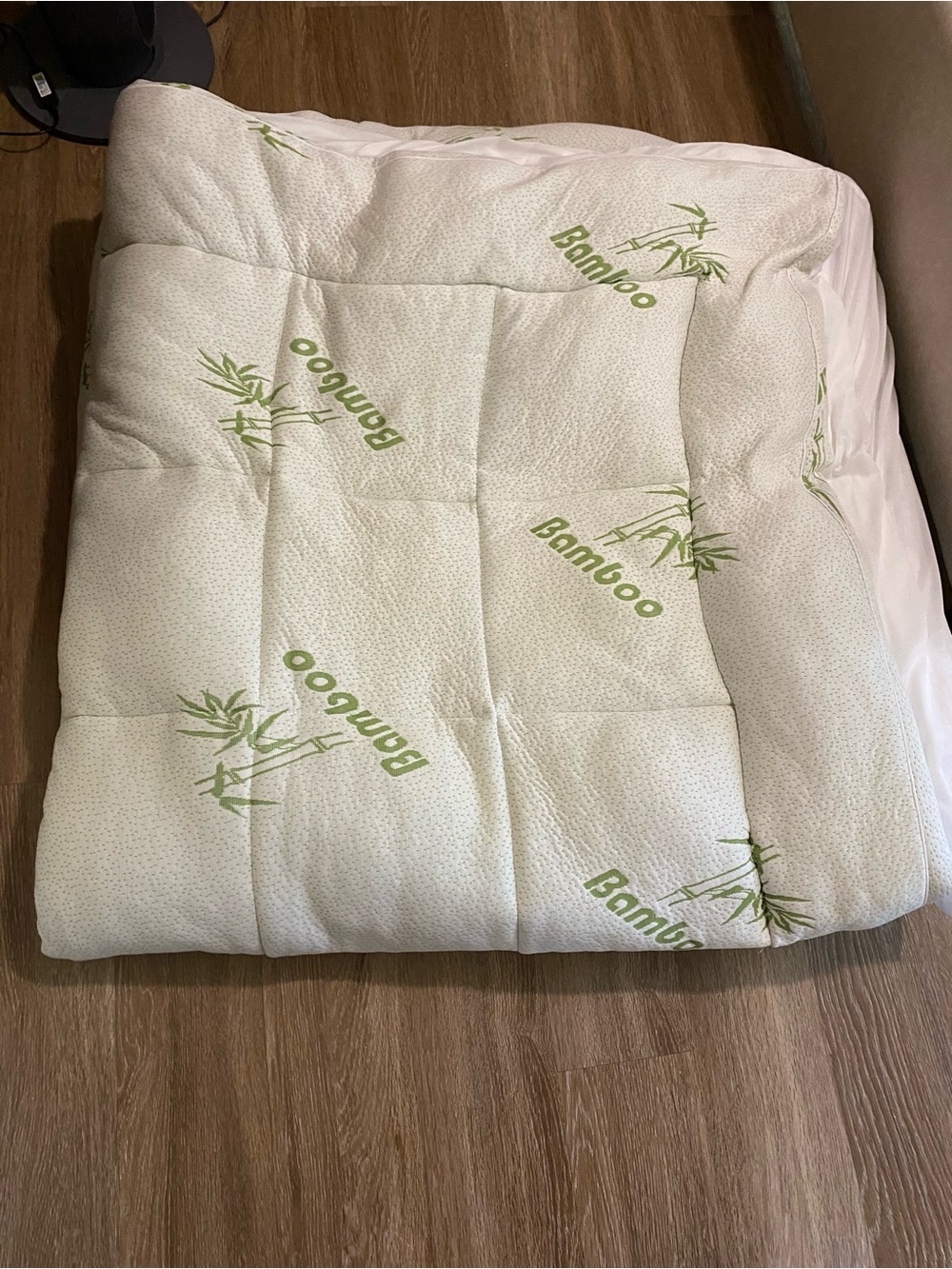 King Bamboo mattress topper - Soft Hypoallergenic Bedding